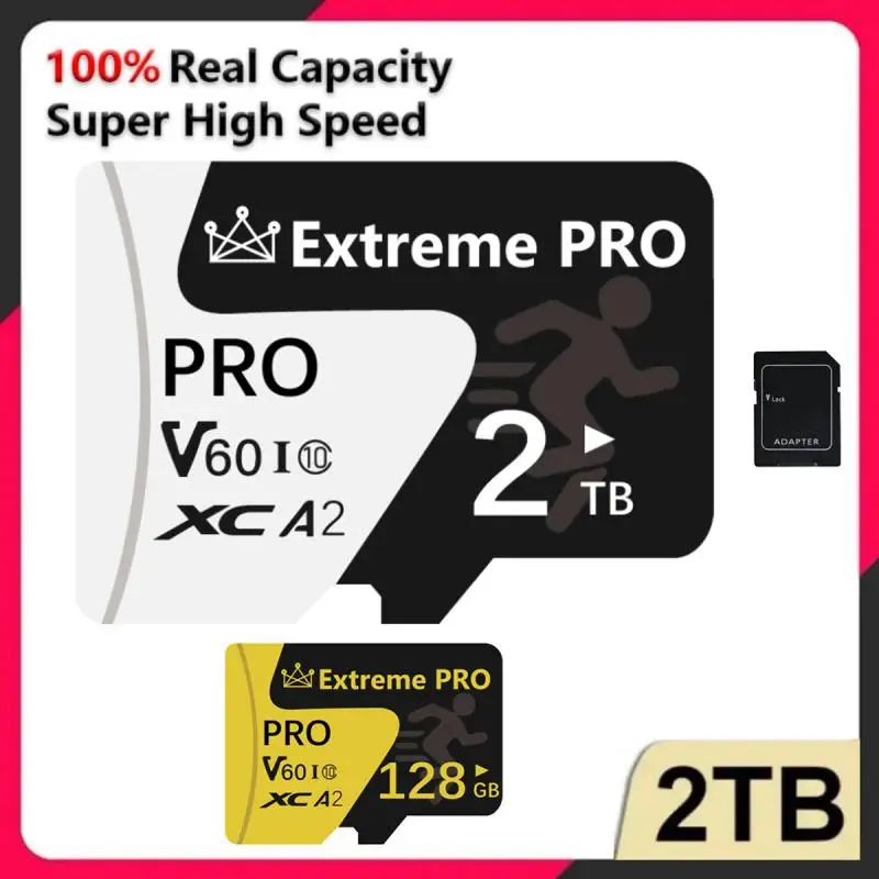 2024 Micro Tf Sd Card 128Gb 64Gb 1Tb 2Tb Scheda Di Memoria Flash Classe 10 Sd Card 256Gb Tf Flash Memory Card Per Nintendo Switch