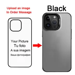 Personalized DIY Laser Engraved Picture Matte Case - Custom Photo Cover - Samsung A05 (Black)