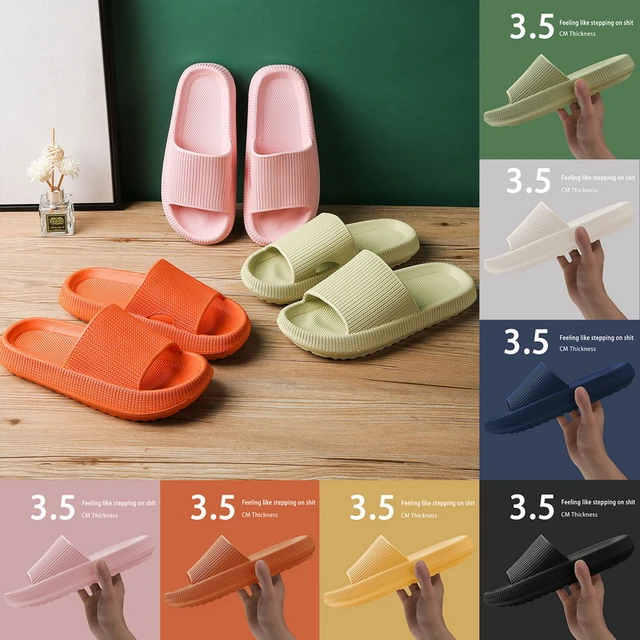 Summer Silent Fabric Bottom Slippers Indoor Home Use Pure Cotton Fabric Bow  Tie Female Soft Sole Lightweight Four Seasons Male - AliExpress