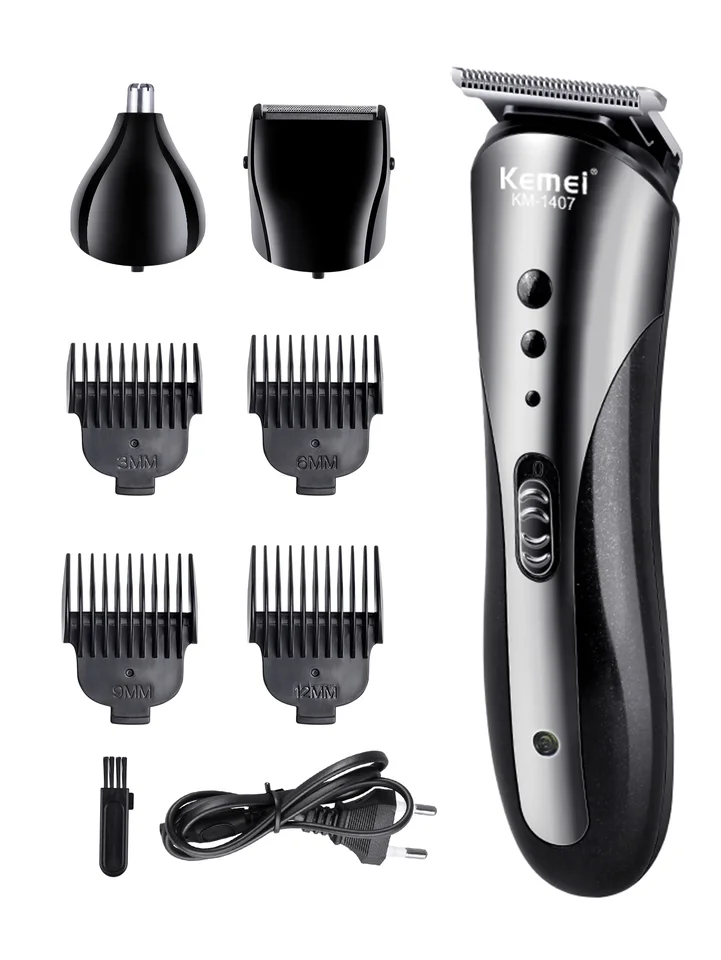 Kemei Rechargeable Electric Nose Hair Clipper Trimmer