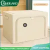 Storage Box Dark Gray Folding For Easy Storage Fabric Material Large Storage Capacity Large Bearing Capacity Storage Supplies 1