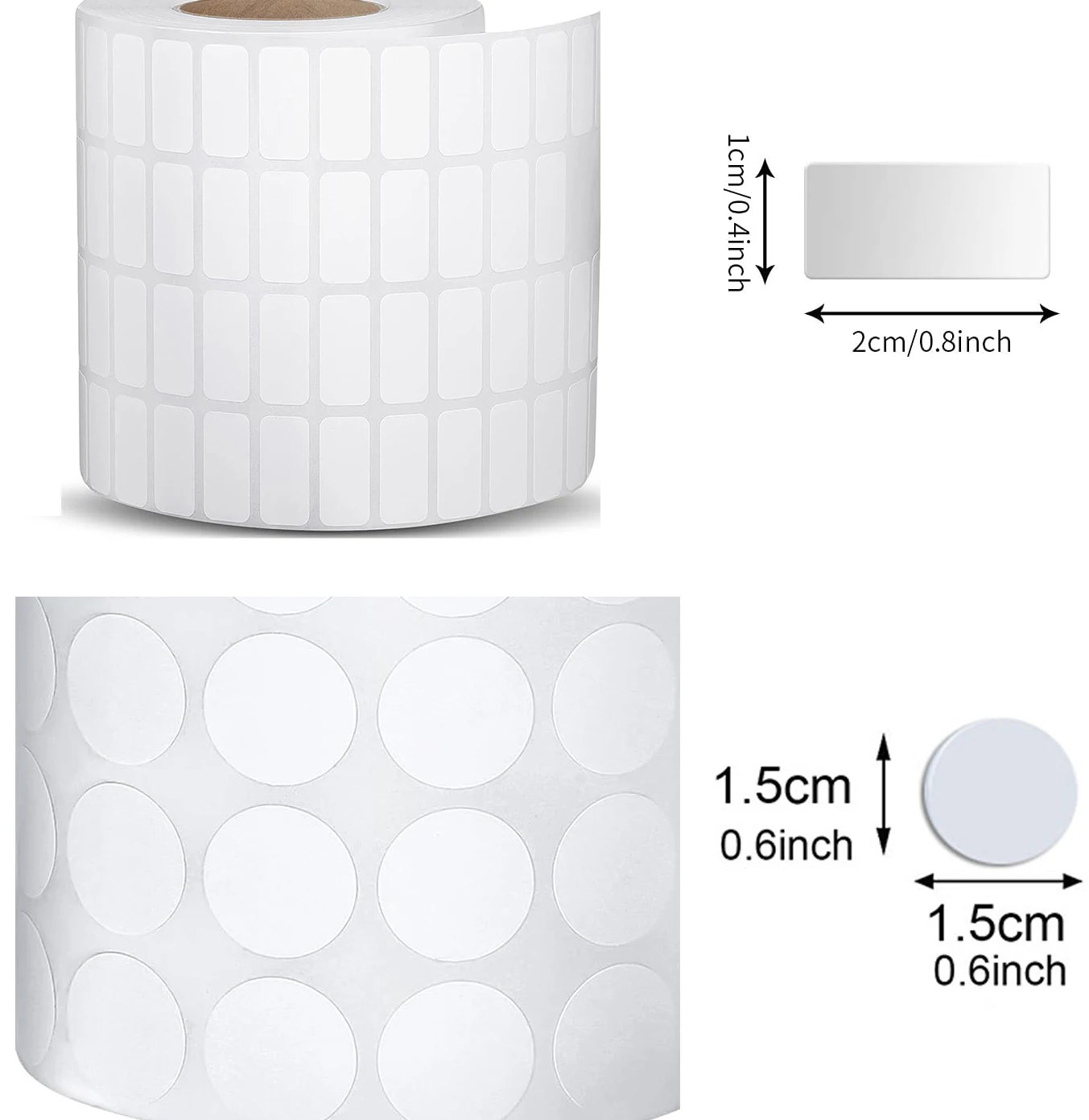 1x2cm Diamond Classification Storage Distinguish Label Stickers Diamond Painting Accessory
