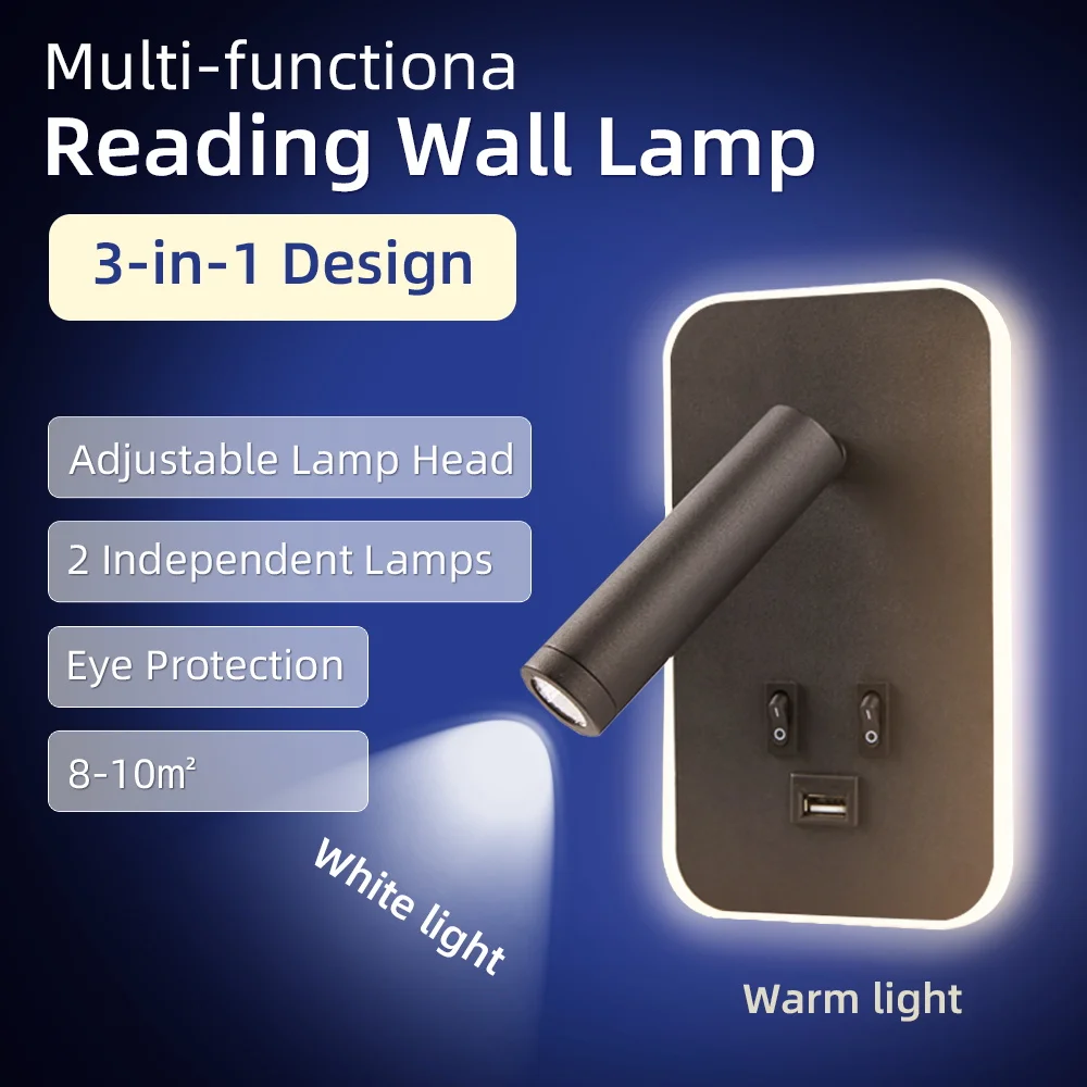 LED Reading Wall Lamp Specification