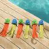6 Pieces Jellyfish Dive Toys With Cute Expression Bath Toys  Pool Toys Swimming Pool Games for Toddlers Boys Girls Teens Adults 4