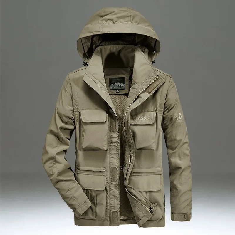 Autumn Winter Mens Jackets Designer Luxury Clothing Vest Windbreaker Man Hooded Men's Golf Waterproof Spring Clothes Coats Style