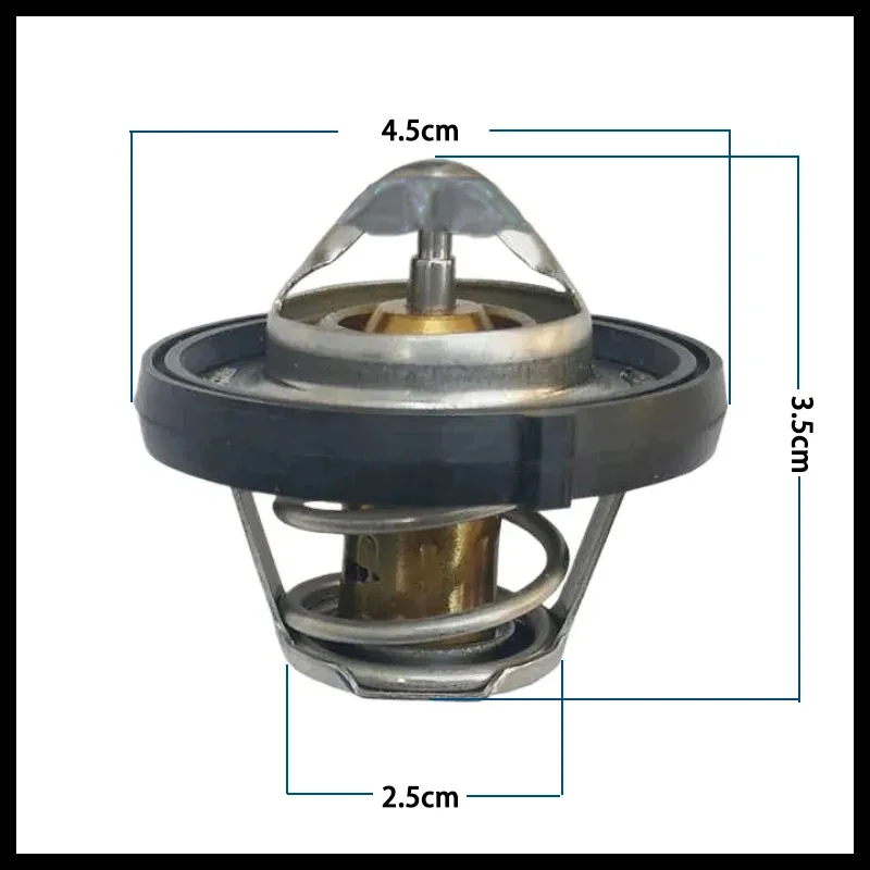 1Pcs Engine THERMOSTAT COOLANT OE 55111017AB For 2007- Jeep Compass Chrysler Dodge Journey 2.0L 2.4L 55111017AC 55111017AD
