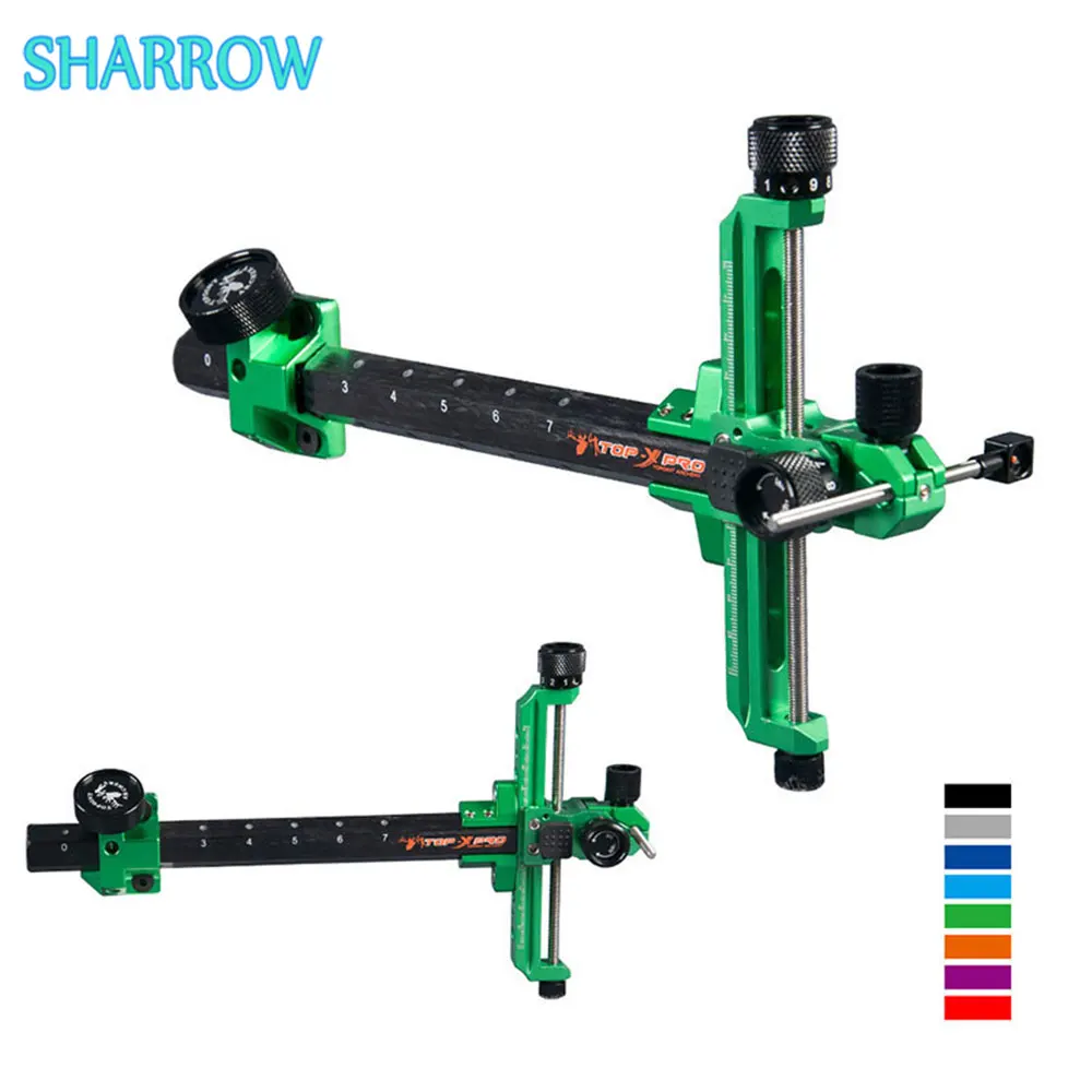 Recurve Bow Sight T Shape Optical Fiber Pin Sight Adjustable Bow and