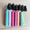 1pc Anti-Slip Soft Grip Hoof Pick Rubber With Brush Plastic Horse Hoof Care Grooming Horseshoe Brush Professional Cleaning Tools 3