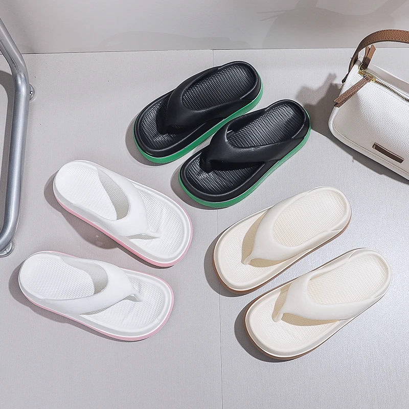 Woman flip flops Popular Design Shoes trend Casual Platform Sandals non-slip Outdoor slippers Unique features Flat sandals