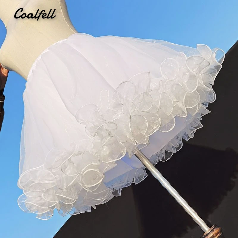 

Lolita Spring/Summer Boneless Dress Support Fluffy Petticoat Cloud Support Daily Very Fairytale Violence Skirt Bustle Mini Skirt