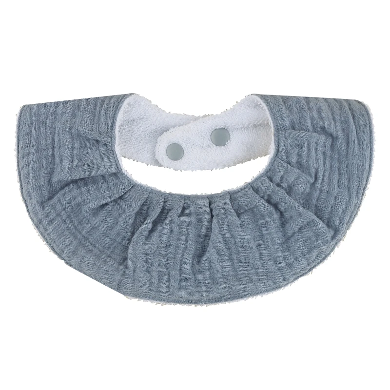 코 튼 Gause 아기 Bibs 솔리드 컬러 흡수성 아기 술 턱 받이 신생아 Burp Cloths 두건 스카프 아기 소녀 먹이 항목