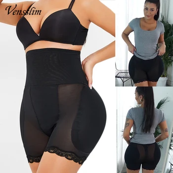 Slip rinforzanti per fianchi da donna Intimo senza cuciture Pantaloncini modellanti per il corpo Shapewear Mutandine di controllo imbottite grandi