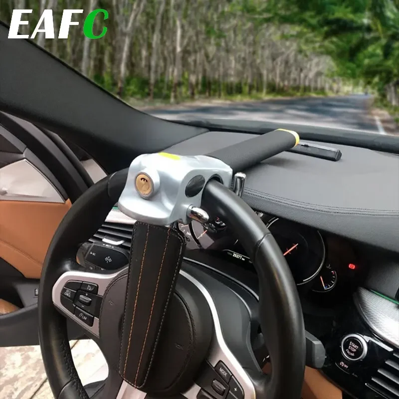 Dispositivo di protezione antifurto per blocco volante per auto Serrature di sicurezza con chiavi Accessori per automobili - immagine 2