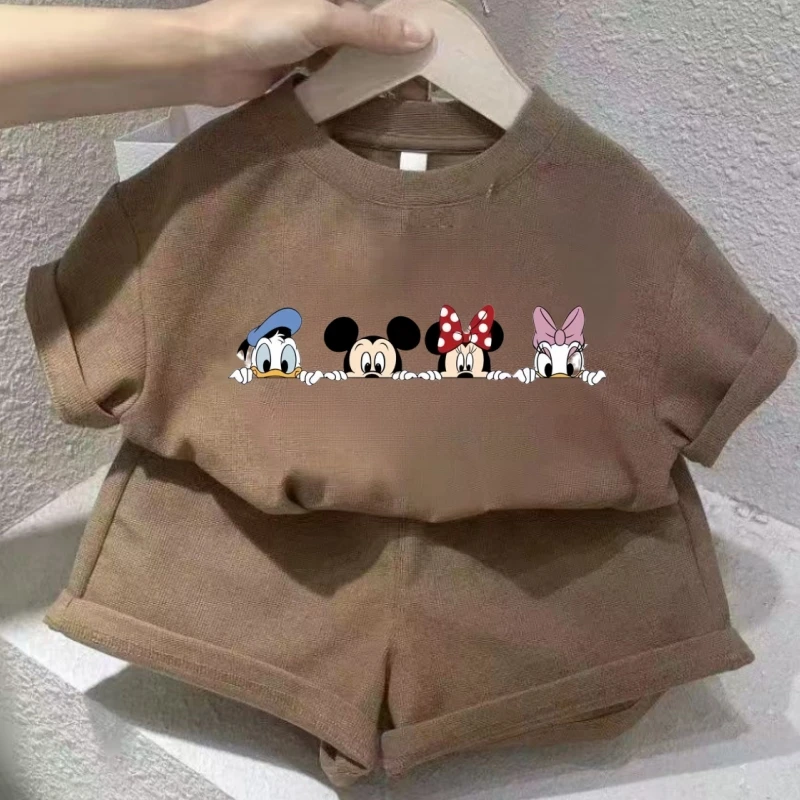 Kids Mickey Summer Outfit Set 1
