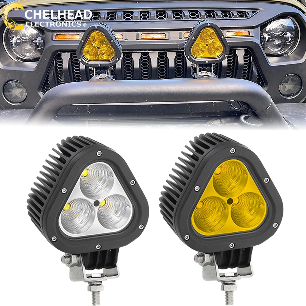 Off Road Led Work Lights 60W Coche Driving Led Worklight Fog Lamp 12V