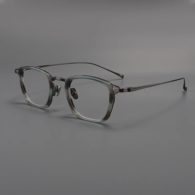 Men Reading Glasses Fashion Eyeglass Pure frames glasses Fashion Optical Prescription glasses for men Eyewear Glasses frame Titanium Men's