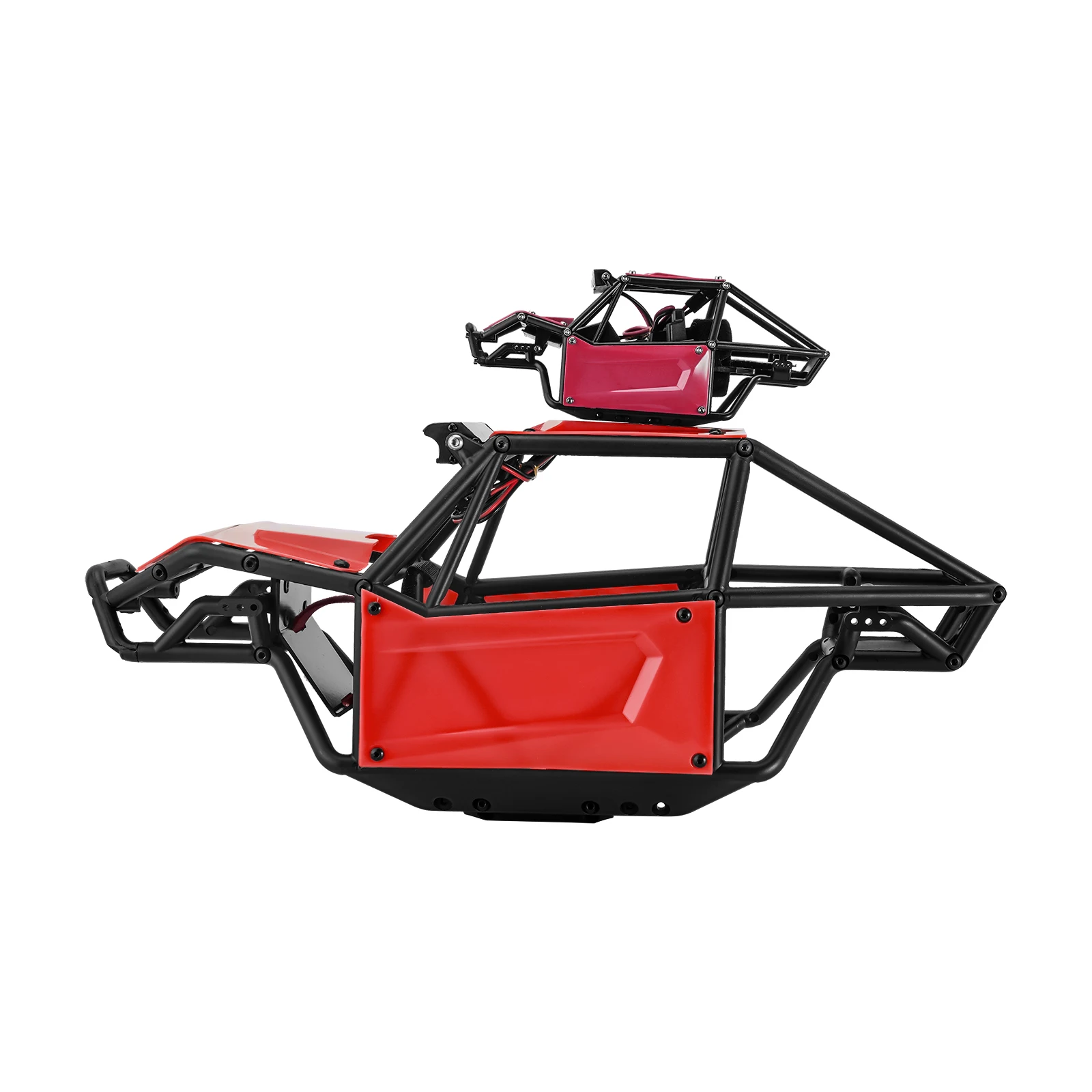 S3d5b712a7be24f2b8c975cf5da5f6d8b6 INJORA Nylon Rock Buggy Body Shell Chassis Kit for 1/10 RC Crawler Car Axial SCX10 II 90046 UTB10 Capra