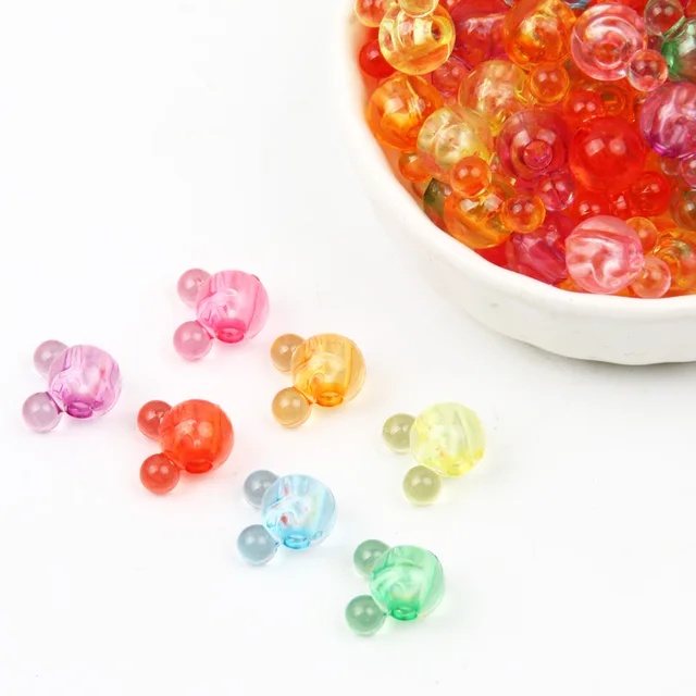 1000pcs 5x5mm Tube Mixed Color PE Fuse Beads DIY Melty Beads with 3mm Hole  (Small Quantity)