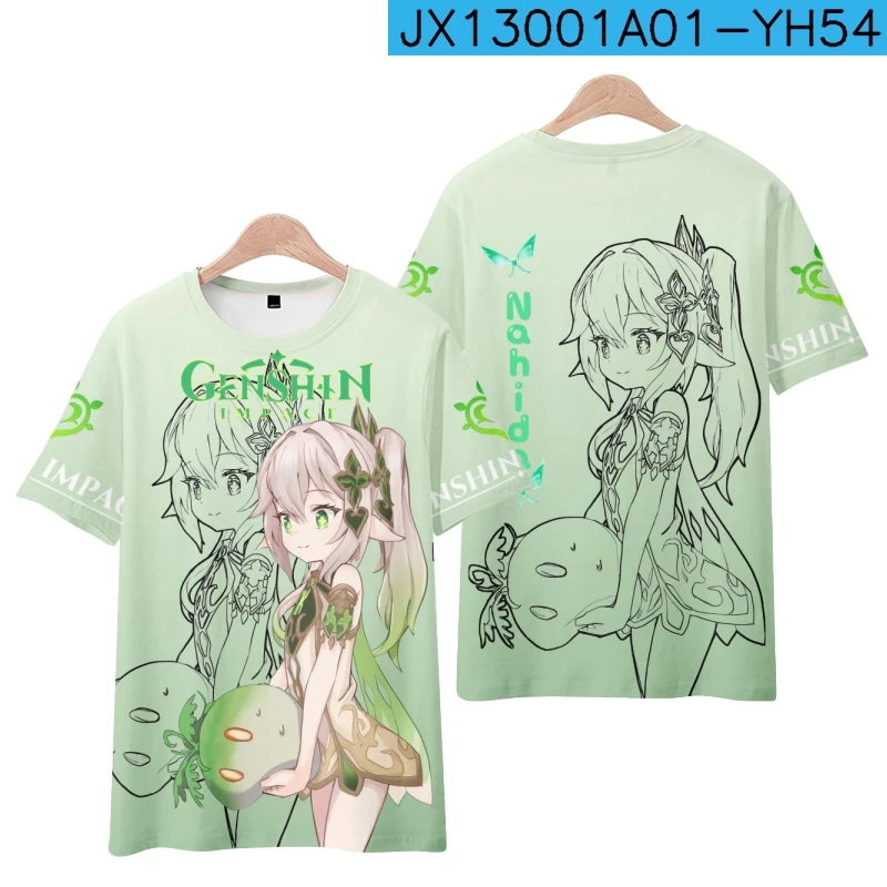 Unisex Anime Cos Watashi ni Tenshi ga Maiorita Hana Shirosaki Cotton Casual  Short T-Shirt Tee Tshirt - AliExpress