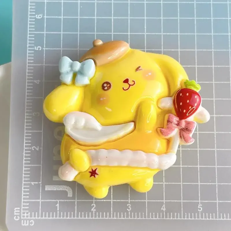 참 산리오 헬로 키티 송진 액세서리, 스크랩북 DIY 전화 케이스, 쥬얼리 머리핀 공예 장식 장난감, 대형 사이즈 2 개