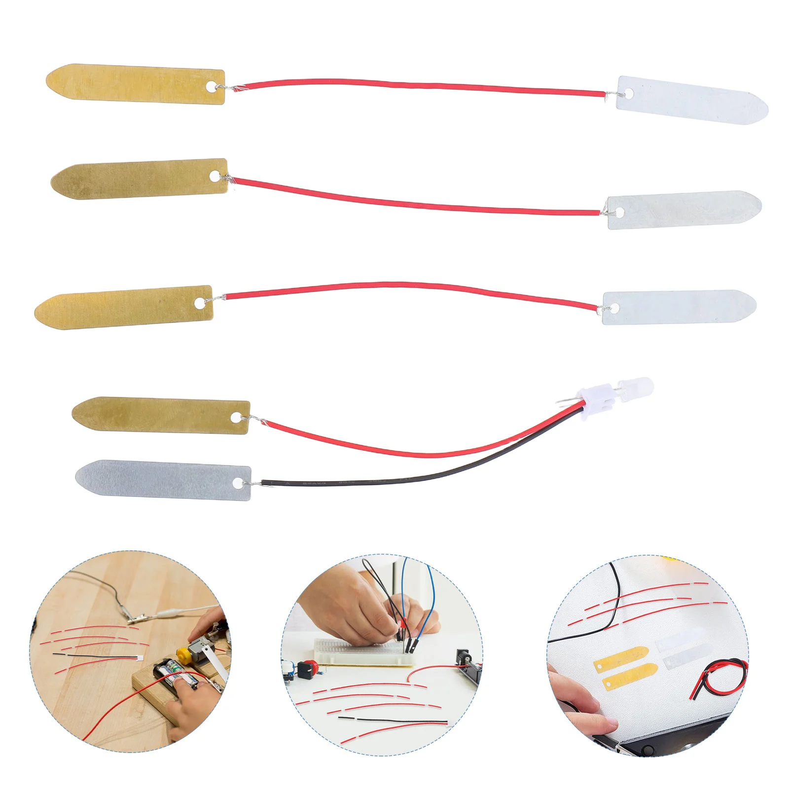 Fruit Material Batteries Electronic Toys Kit for Children Student