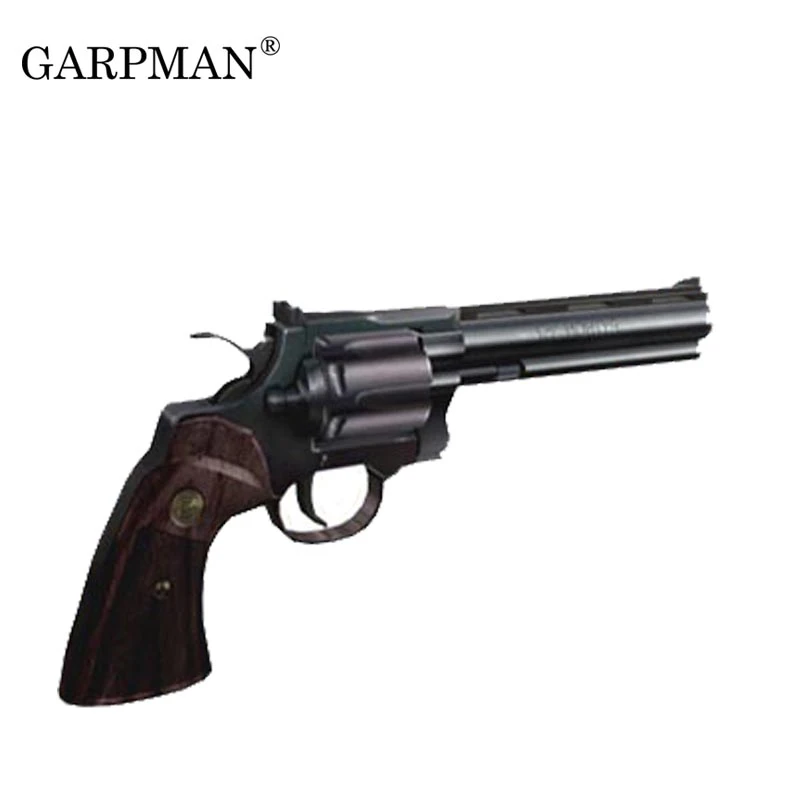 1:1 Revolver Python Gun 3d Paper Model Diy Papercraft Toy - Card Model ...