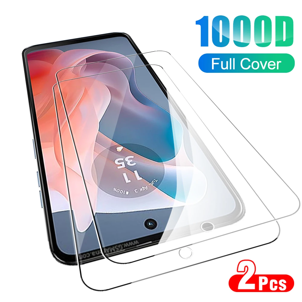 Custodia In Vetro Temperato Da 2 Pezzi Per Motorola Moto G Play (2024) Proteggi Schermo Moto G Play Gen 3 Pellicola Protettiva Di Sicurezza Da 6.5 Pol