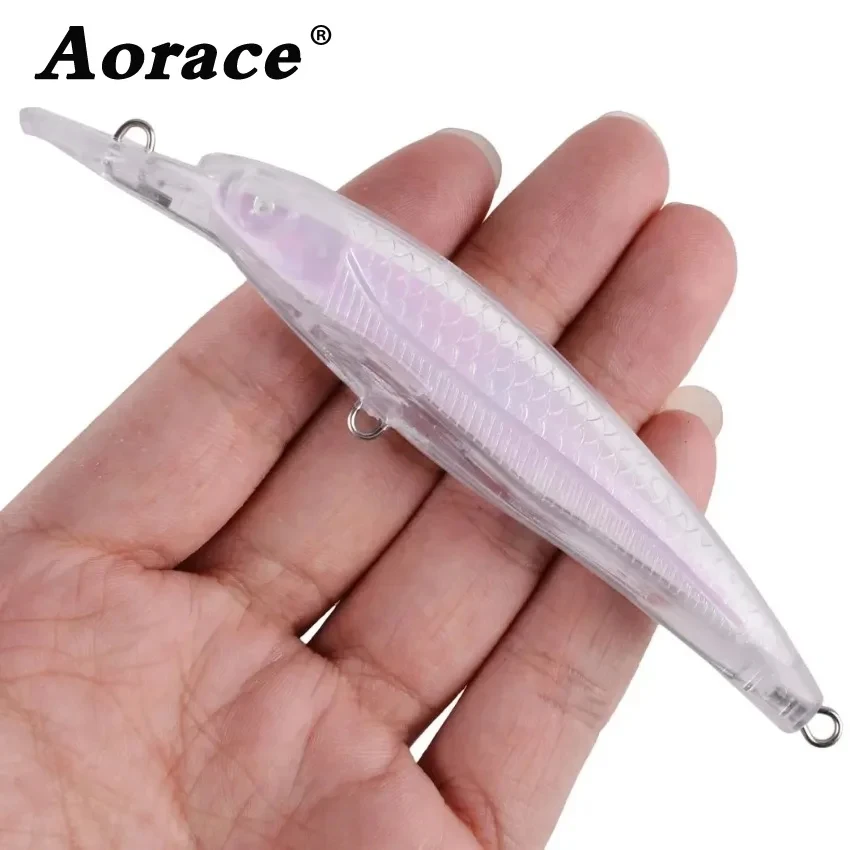 

20PCS Blank Fishing Lure Set Fishing Hard Bait Minnow Floating Swing Crankbait Crazy Wobblers Artificial Bionic Crank Lures