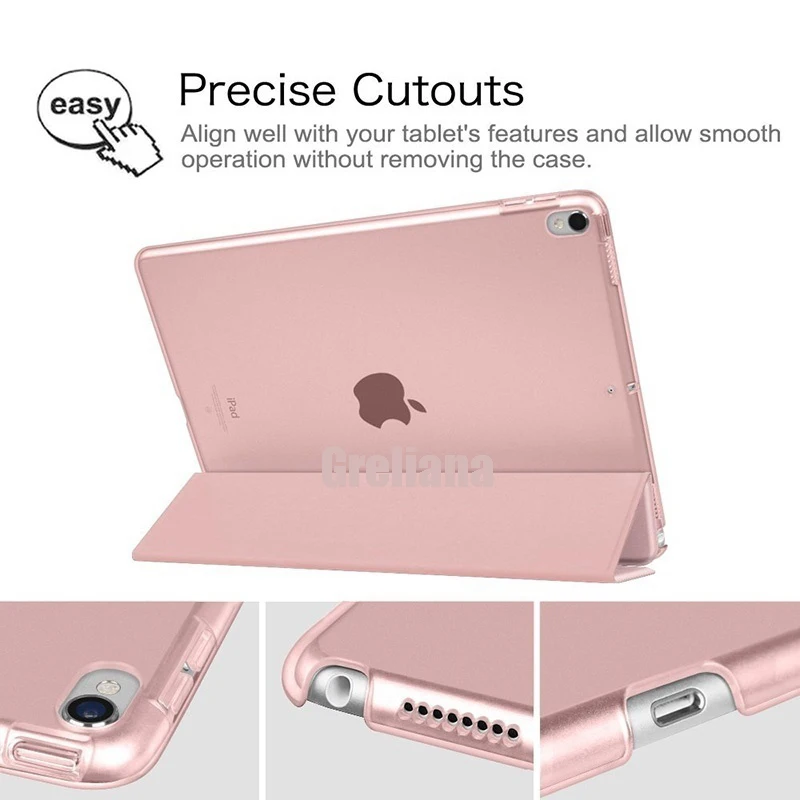 Case For iPad 10.2 8th 7th 9th 10th 10.9 Gen A2197 PU Ultra Slim Wake Smart Cover for Pro 11 Air 1 2 9.7 ipad case tablet case