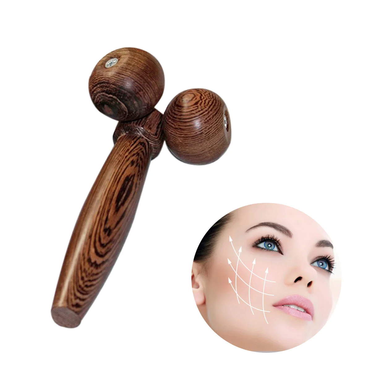 

Роликовый деревянный подъемный инструмент для дам