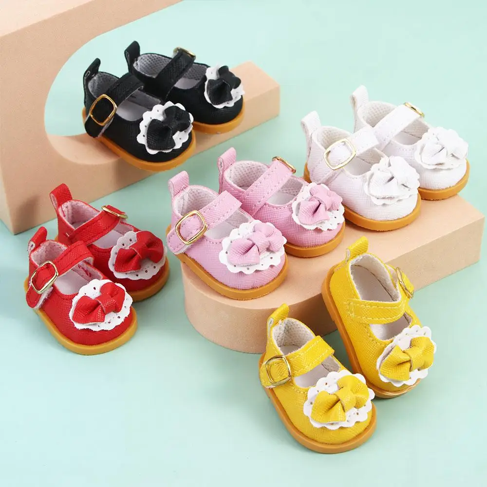 DIY  5.5cm Bow Decorate Cotton  Handmade Boots  Leather Shoes  Casual Shoes  Shoes Mini Bow Shoes