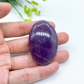 Amethyst Pocket Palm Stone 1