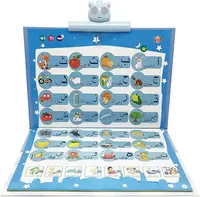 New 2-in-1 Arabic English Sound D Book Interactive Talking Book Early Educational Reading Toy for Muslim Toddlers Boys Girls 1