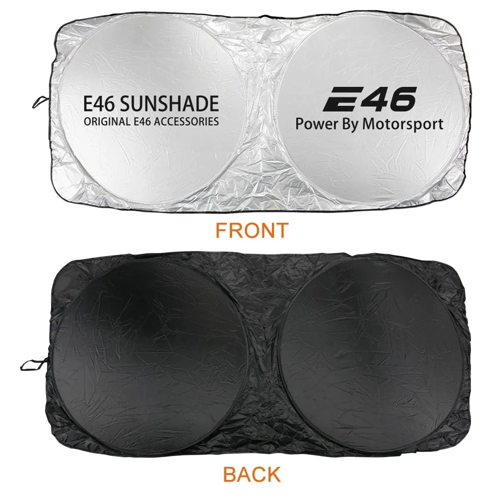 자동차 인테리어 앞유리 차양, 자외선 차단 쉐이드 커버, BMW E46 E90 E87 E60 E36 E92 E39 E61 E91 E93 E70 E53 E83 E28 E62