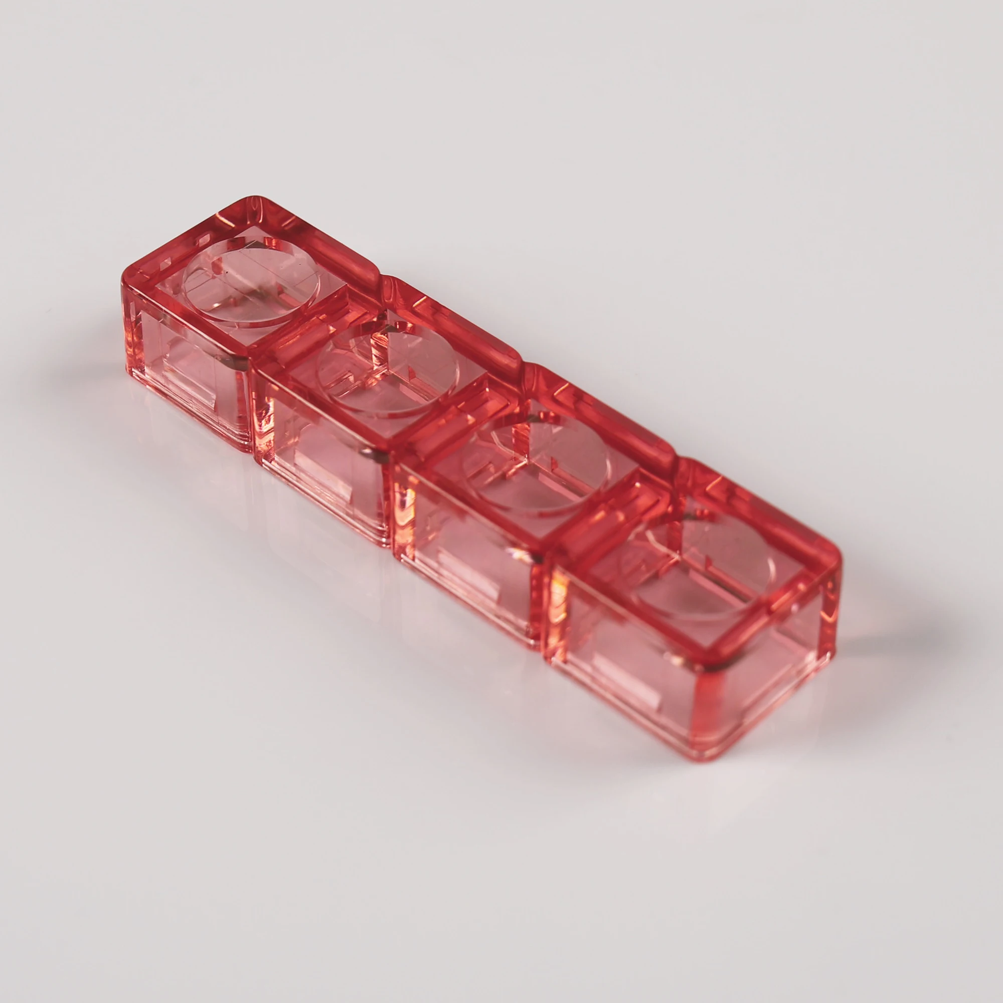 YMDK 4U 스위치 키체인 맞춤형 스트레스 해소 장난감 선물, 기계식 키보드 스위치 테스터 키트