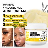 AILKE-Gamme de soins de la peau au curcuma naturel, éclaircit la peau, hydrate, élimine l'acné et les boutons, affine les pores 3