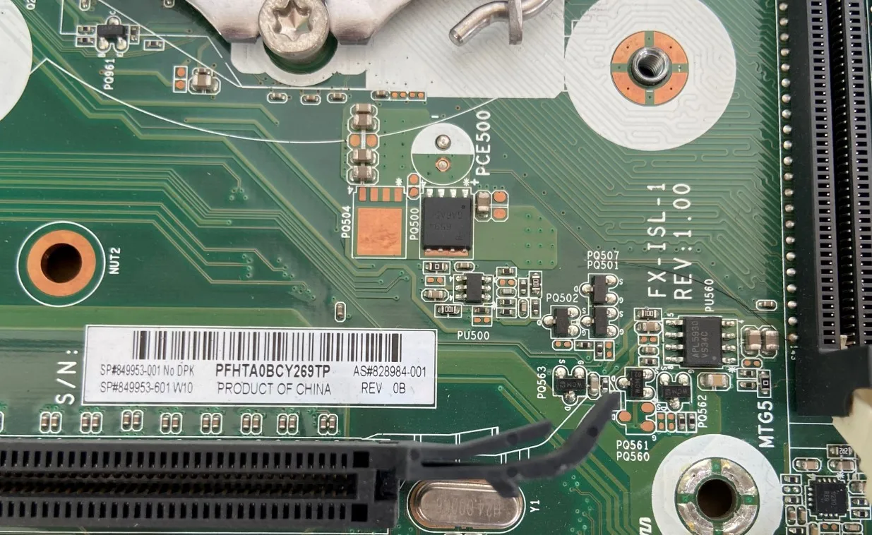   FX-ISL-1 V1.0 280 288 G2 MT   PCI , H110,s1151,DDR4,849953-001,828984-001,  ۵