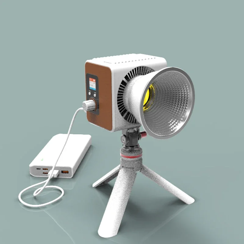 

Yidoblo ZC-150Bi 150W COB LED Light Photography Lighting Pocket Light with Tripod for Outdoor Photo Video Shooting