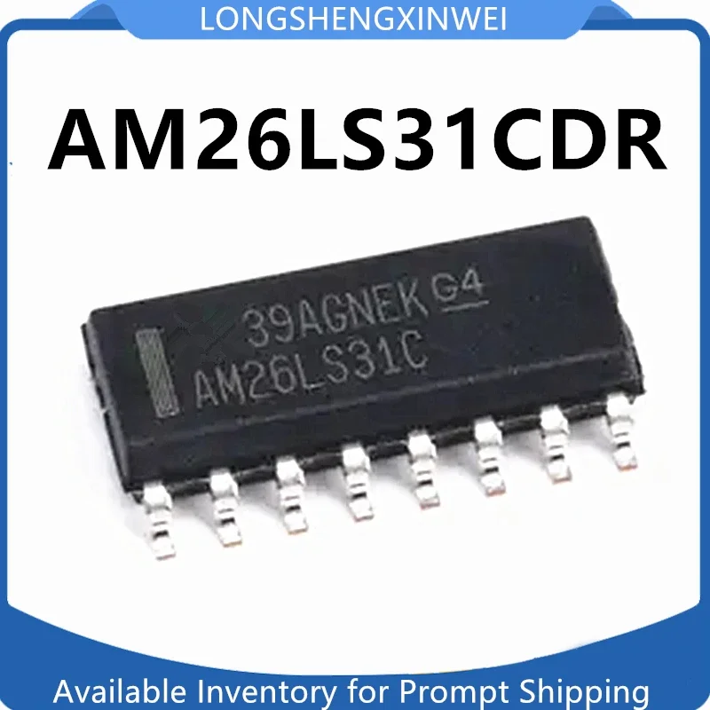 

1PCS New AM26LS31C AM26LS31CDR Quad Driver Chip SOP-16