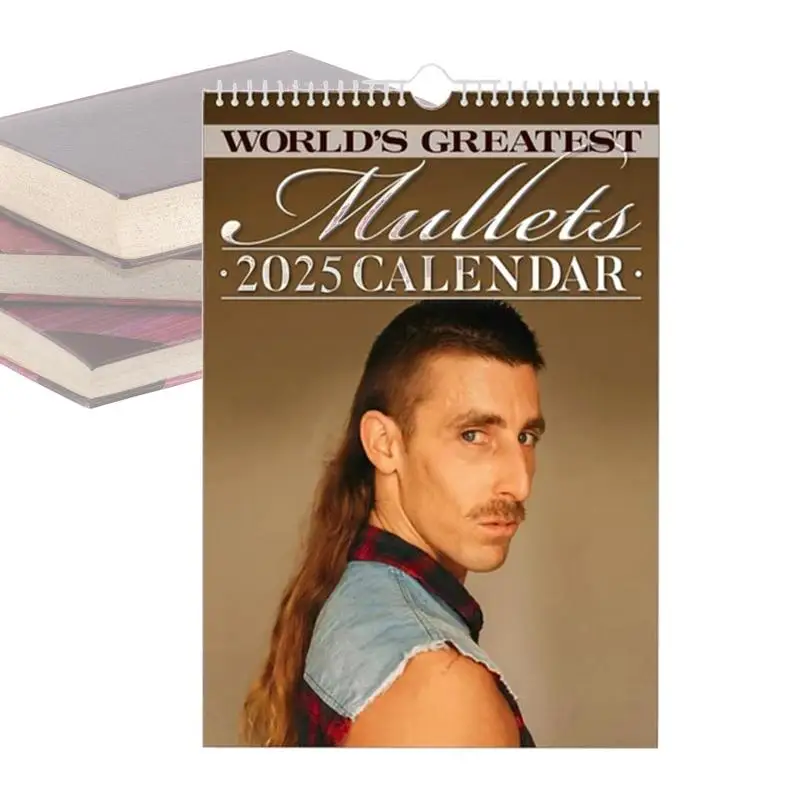 Mullet Calendar Hair Stylist The Worlds Greatest Mullets Calendar For Family Funny Journal