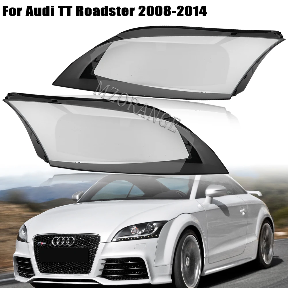 For Audi Tt 20082014 Headlight Cover Lens Lampshade Headlights Shell