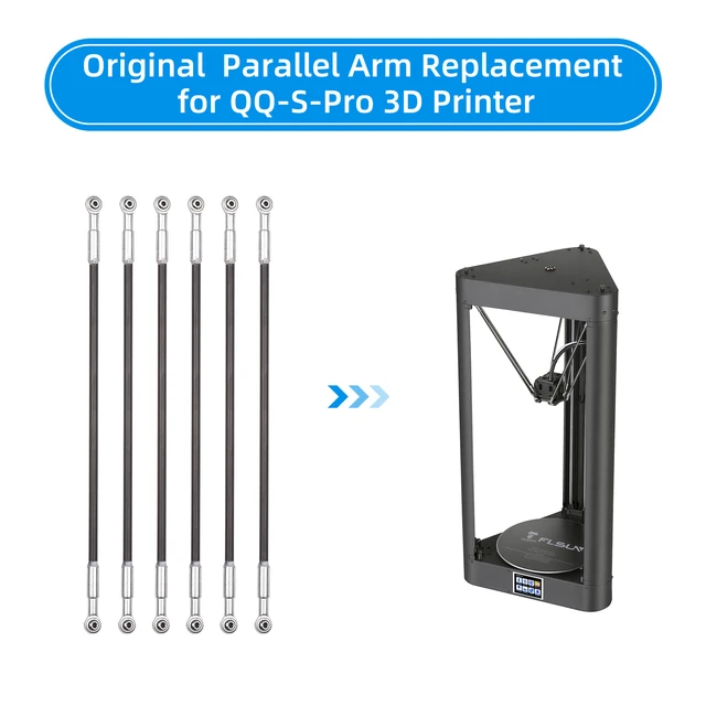 Original FLSUN Q5 & QQ-S-Pro &FLSUN SR 3D Printer Parallel Arm Lightweight High-Precision 3D Printer Upgraded Part _ AliExpress Mobile
