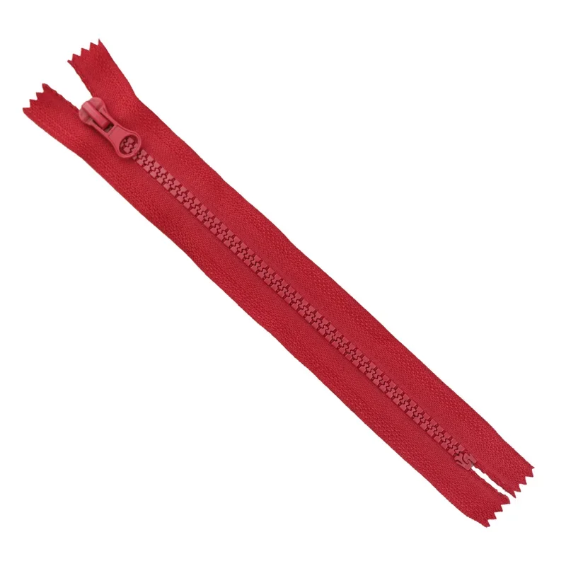 Durable Resin Zipper for Crafting and Sewing Projects, 2-Pack
