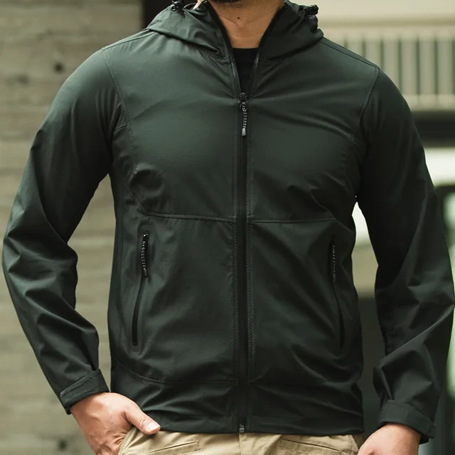 Summer Basic Jackets Lightweight Sun Protection Jacket For Men Quick Dry Windproof Water Resistant Skin Coat Anti Uv Jacket Mens 1