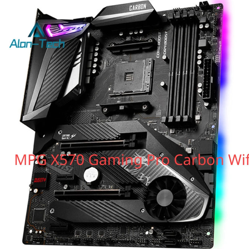 Per M-S-I Mpg X570 Gaming Pro Carbon Wifi Dddr4 Supporto Per Scheda Madre Da Gioco Per Computer Amd Cpu Msi Desktop Main Board