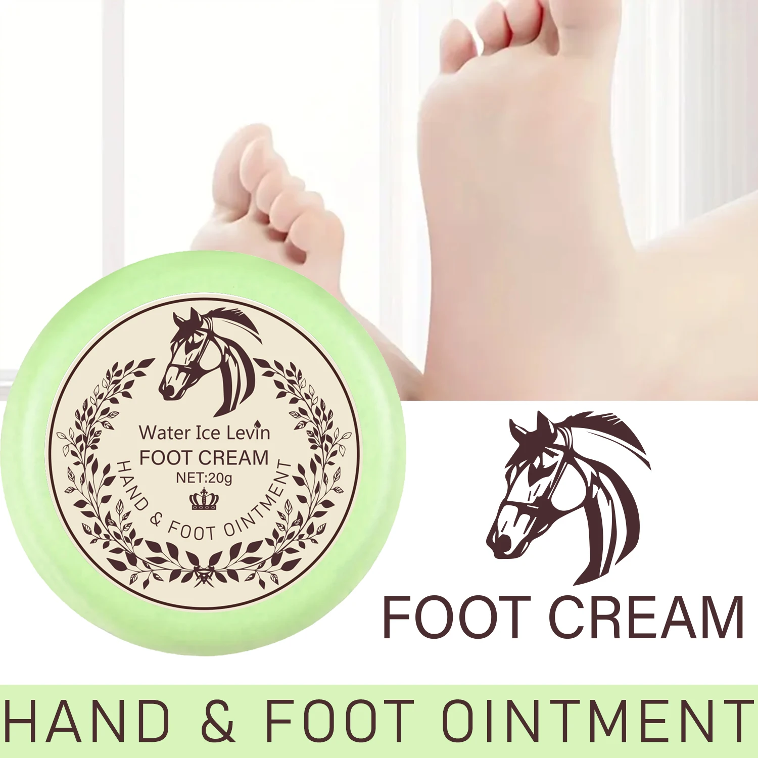 Viral Intensive Repair Foot Cream: For Rough Cracked Heels | 24H Moisture Lock