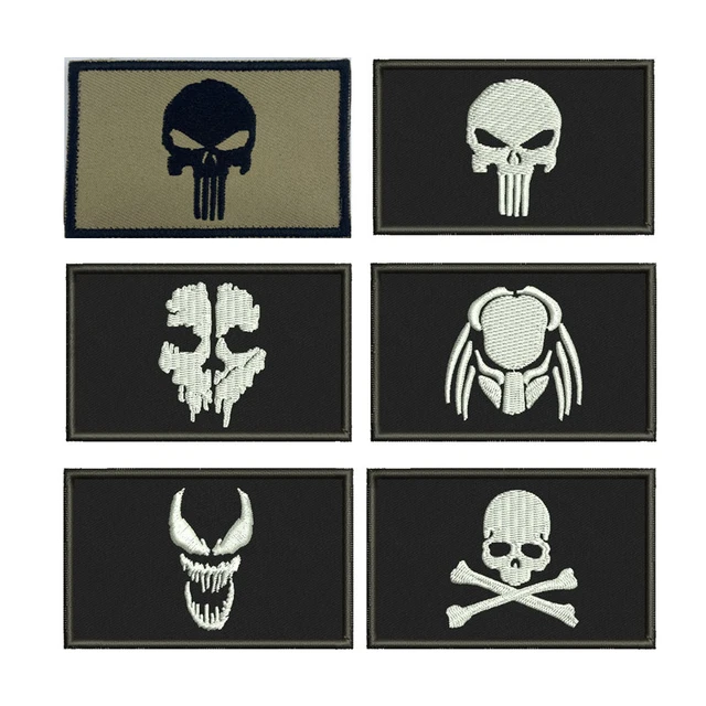 Marvel Punisher Skull Iron On Patch