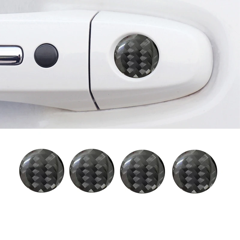 4Pcs 20Mm Car Lock Keyhole Decoration Stickers For Geely Vision Sc7 Mk Ck Cross Gleagle Gx7 Sx7 Englon Sc3 Sc5 Sc6 Sc7 Panda