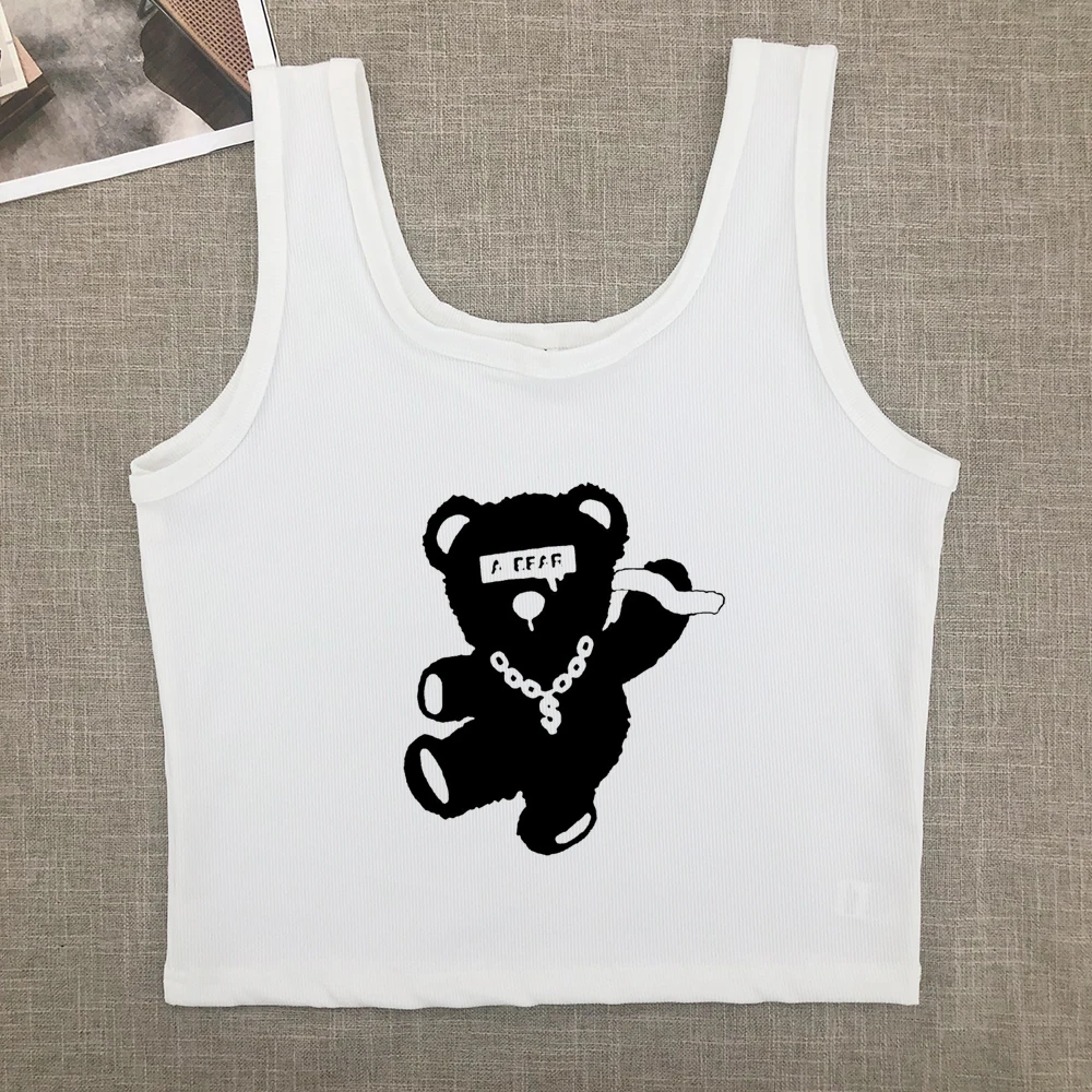 Short-sleeved T-shirt pure cotton women summer new spice girls high waist slim short crop clothing tide sweet and spicy