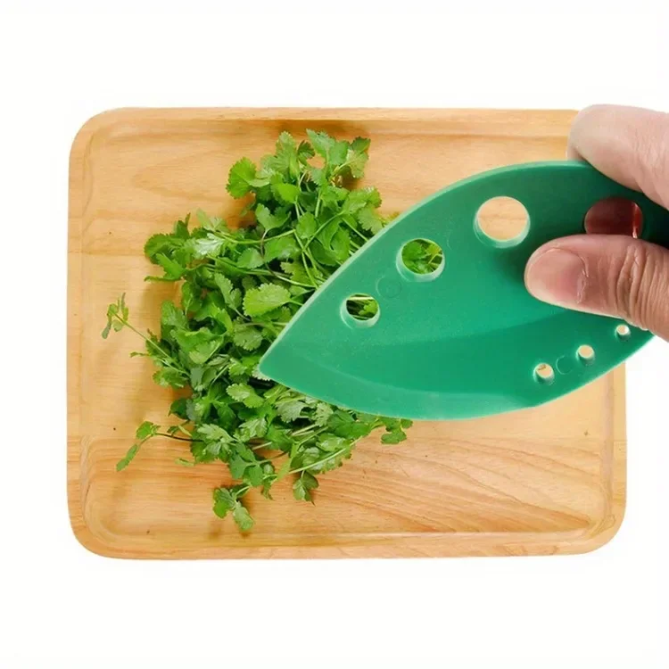 1pc Leaf Peeler, Kitchen Vegetable Leaf Peeler, Kale Beet Kale Thyme Basil Rosemary Plastic Leaf Peeler, Leaf Peeler Tools_voghion.com